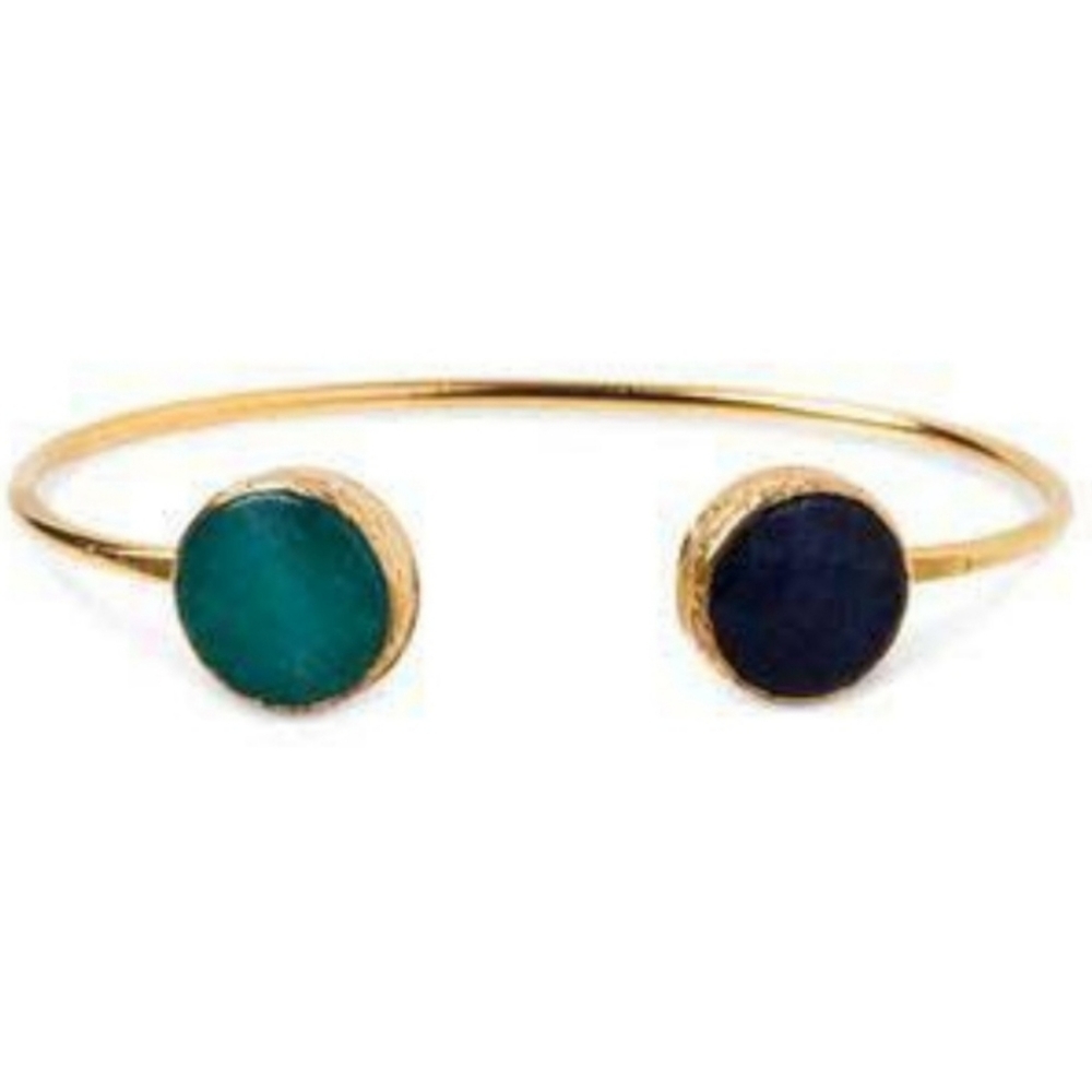 3 for $20 Gold Tone Gem Cuff Bracelet